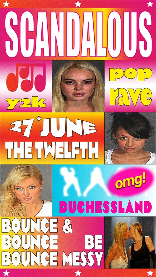 Y2K SCANDALOUS POP RAVE