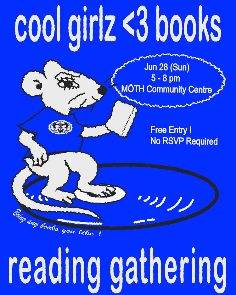 cool girlz <3 books reading gathering