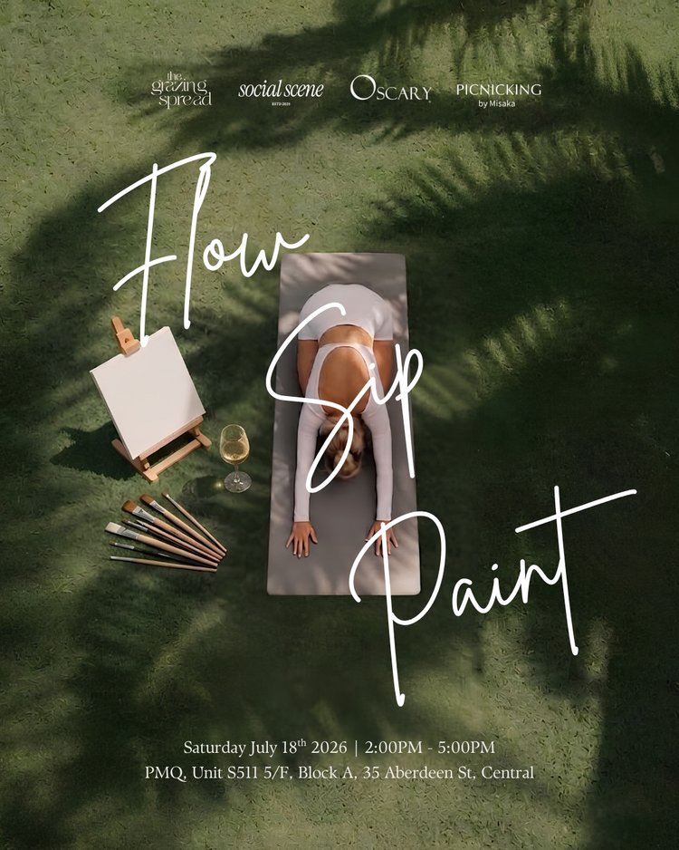Flow, Sip, & Paint this July at PMQ