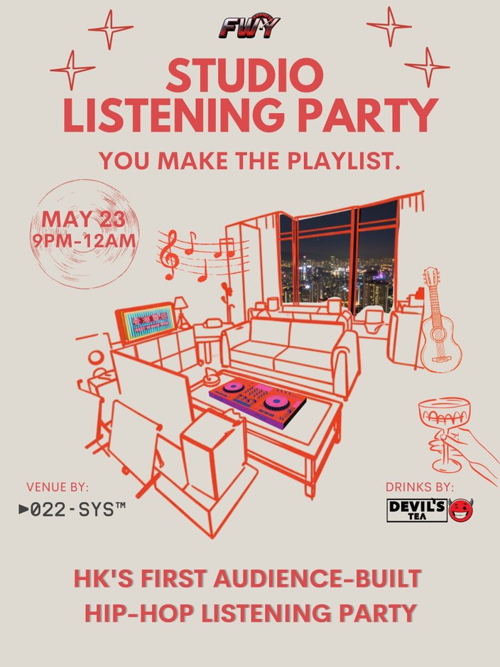 HK's First Audience-Built Hip-Hop Studio Party