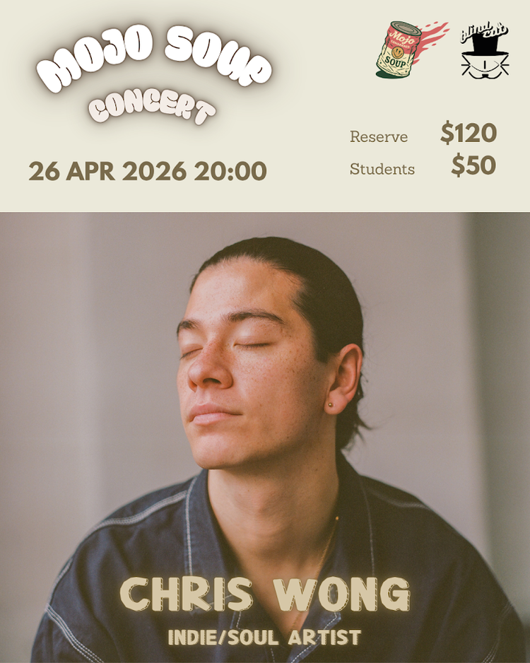 MoJo Soup Concert #50: Chris Wong