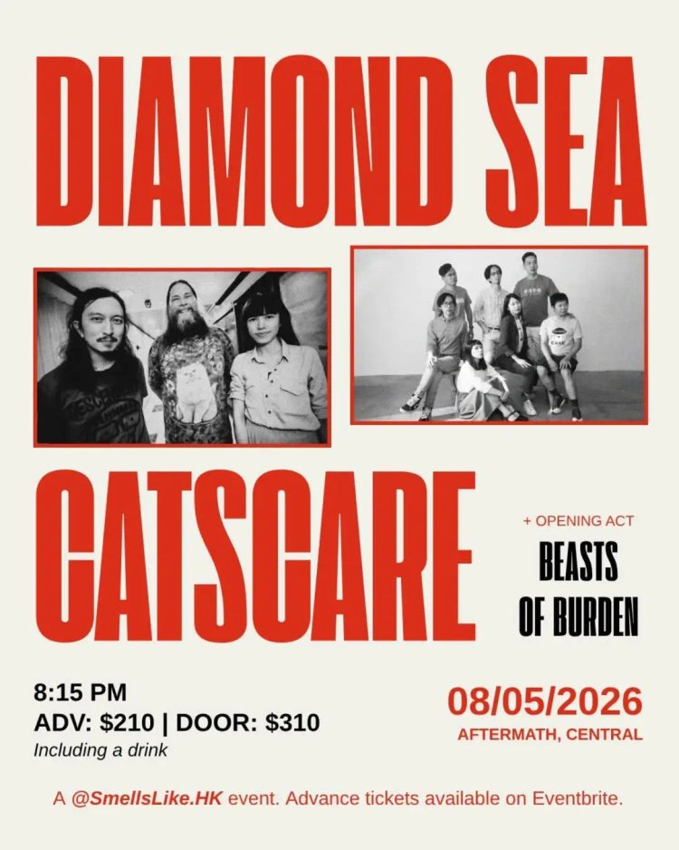 Diamond Sea + Catscare – Live in Aftermath
