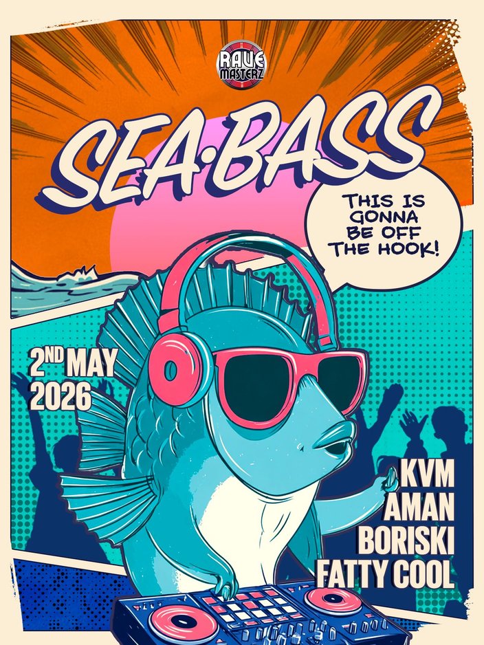 RAVEMASTERZ & CLUB REVEL Presents: SEA-BASS 🐟🌊