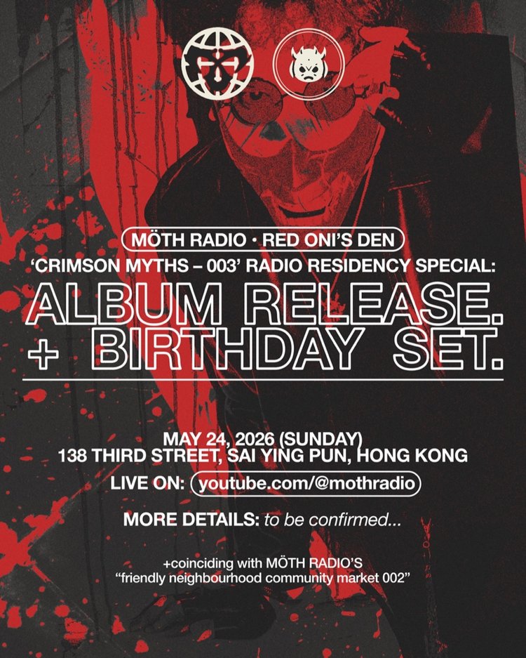 CRIMSON MYTHS — 003: Album Release + Birthday Set