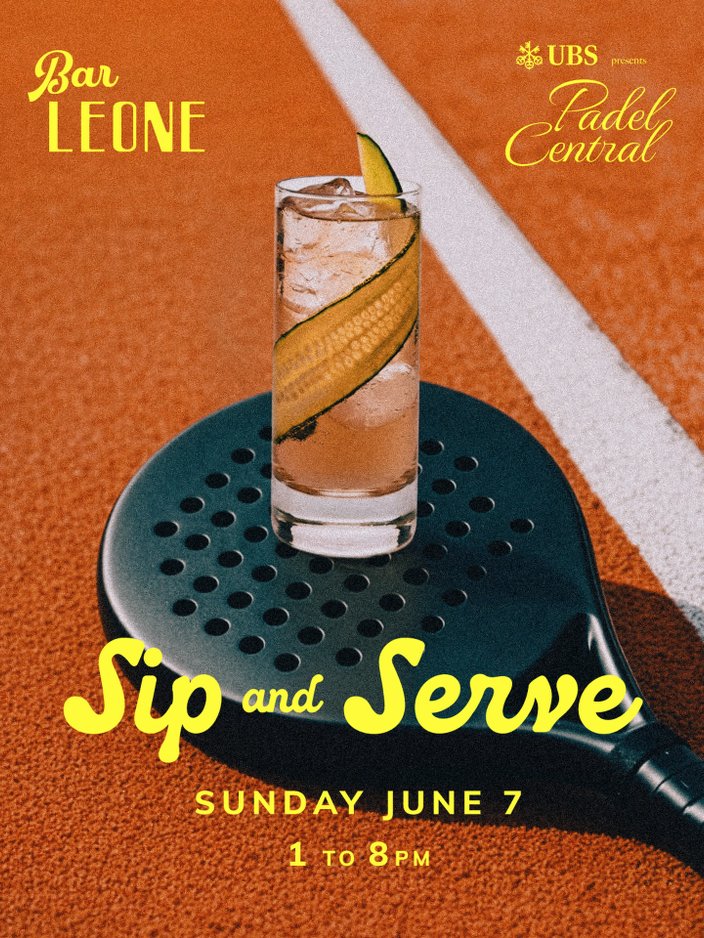 Sip and Serve: Padel × Bar Leone