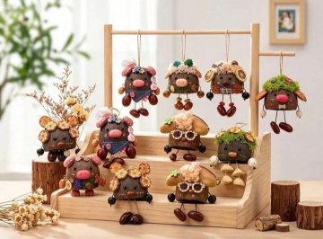 水鈴桐果殼娃娃DIY